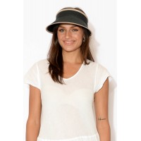 Lili Black Travel Visor