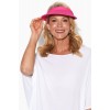 Ellen Pink Cotton Visor