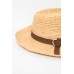 Valentine Natural Buckle Fedora