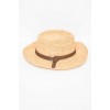 Valentine Natural Buckle Fedora