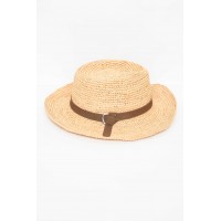 Valentine Natural Buckle Fedora